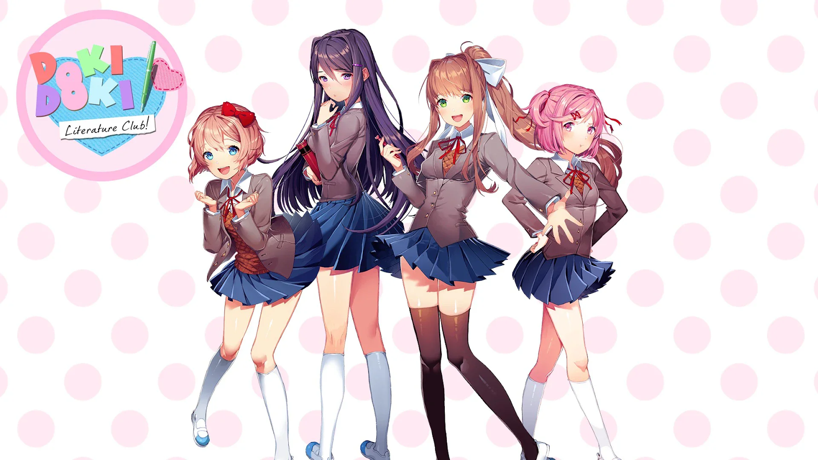 Doki Doki literature club girls