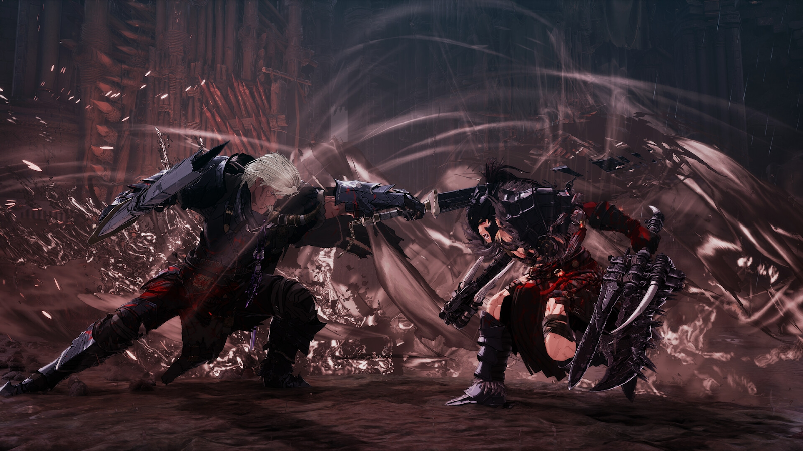 Fight in game "Khazan"