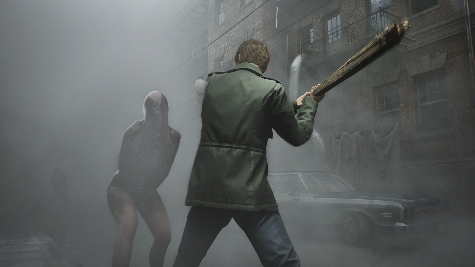 Silent Hill 2 fight with monster