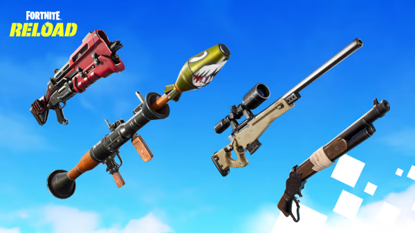 Guns in new Fortnite update