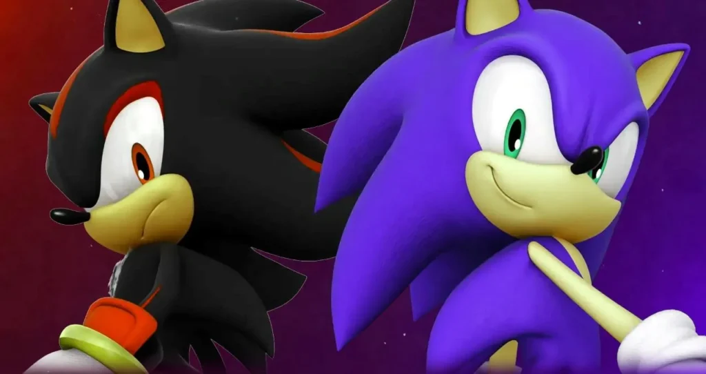 Shadow the Hedgehog and sonic