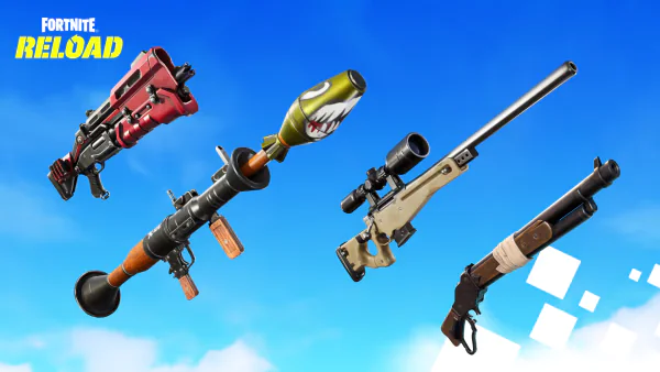 Guns in new Fortnite update